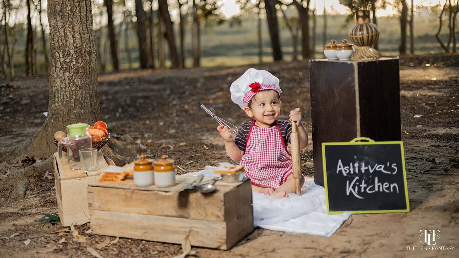 One-year-old baby enjoying during pre birthday photoshoot session in Ranchi, Jharkhand